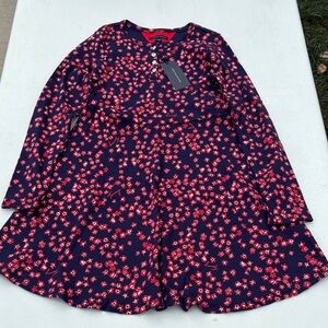 Tommy Hilfiger Floral Long Sleeve Dress